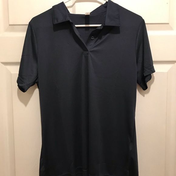Women’s Team 365 performance shirt in size L and navy blue in color - Picture 1 of 2